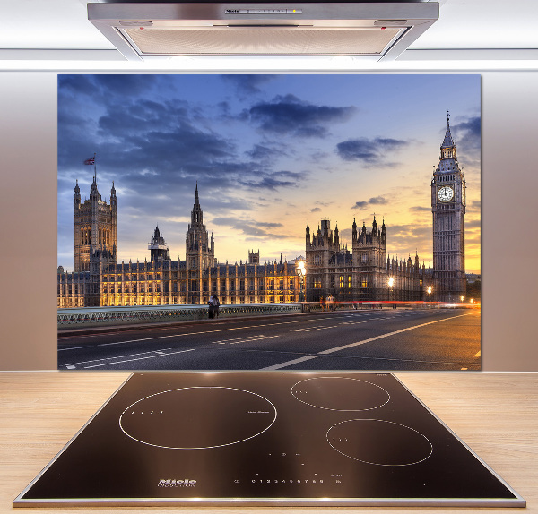 Spatplaat keuken Big Ben Londen