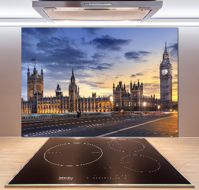 Spatplaat keuken Big Ben Londen