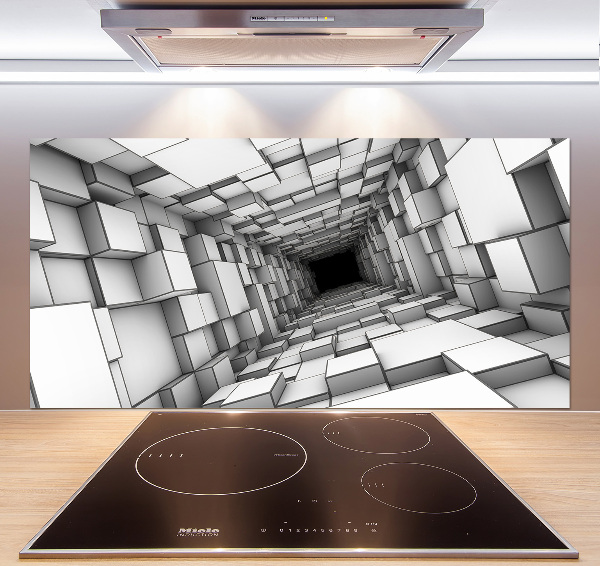 Spatscherm keuken Kubustunnel