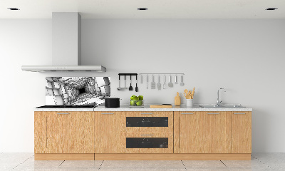 Spatscherm keuken Kubustunnel