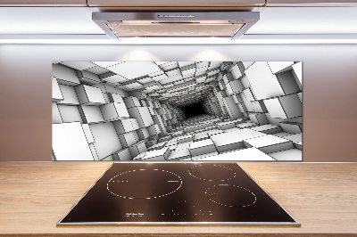 Spatscherm keuken Kubustunnel
