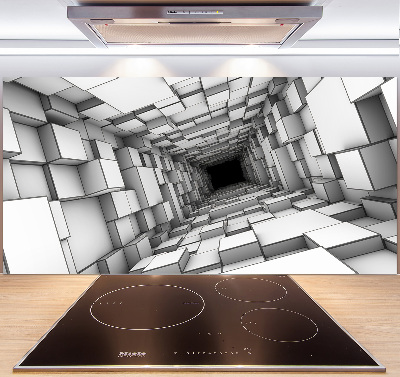Spatscherm keuken Kubustunnel