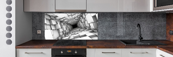 Spatscherm keuken Kubustunnel