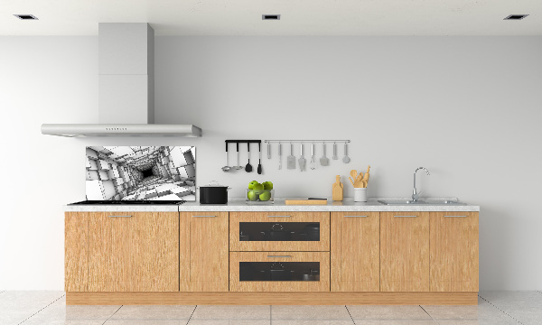 Spatscherm keuken Kubustunnel