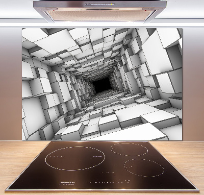 Spatscherm keuken Kubustunnel