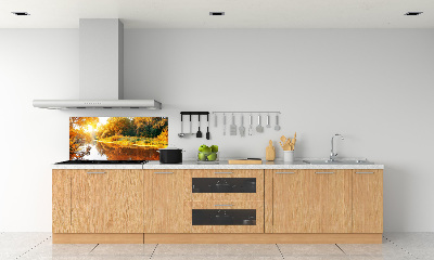 Keuken achterwand Rivier in de herfst