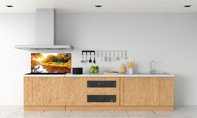Keuken achterwand Rivier in de herfst