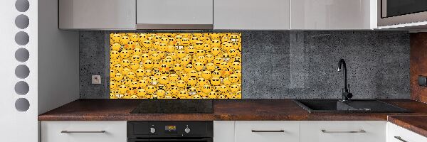 Keuken achterwand Emoticons