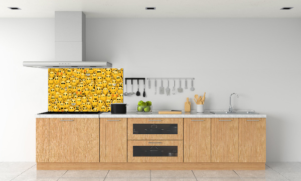 Keuken achterwand Emoticons