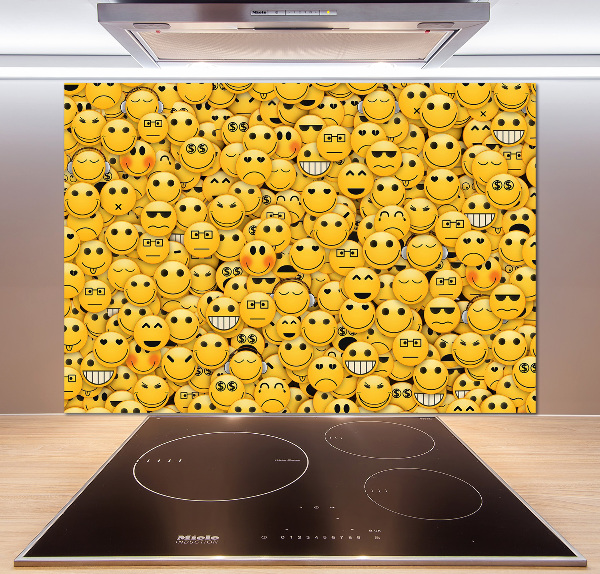 Keuken achterwand Emoticons