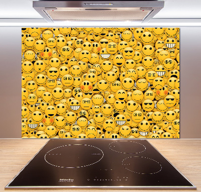 Keuken achterwand Emoticons