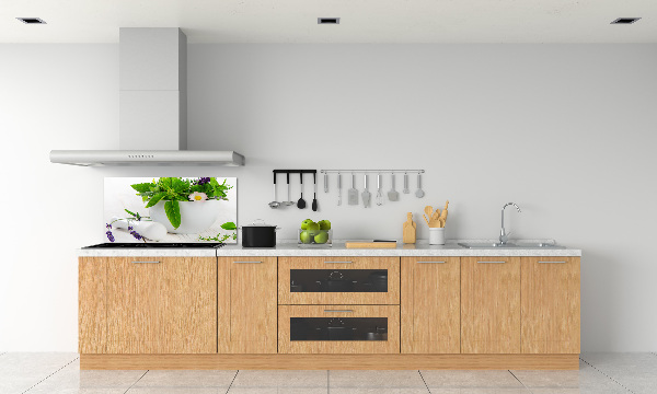 Keuken achterwand Vijzel en kruiden
