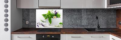 Keuken achterwand Vijzel en kruiden