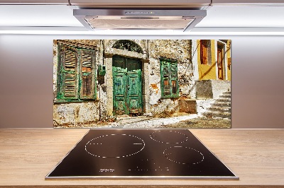 Keuken achterwand Griekse straten