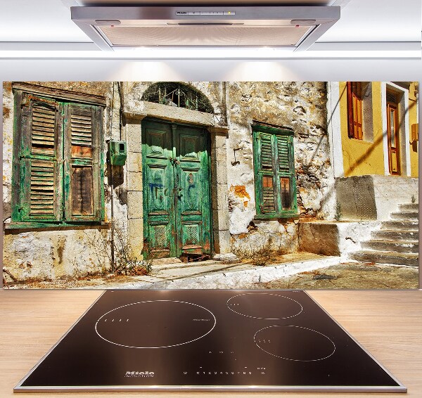 Keuken achterwand Griekse straten