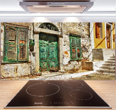 Keuken achterwand Griekse straten