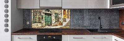 Keuken achterwand Griekse straten