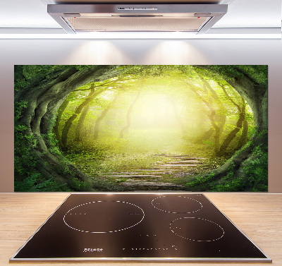 Spatplaat keuken Boomtunnel