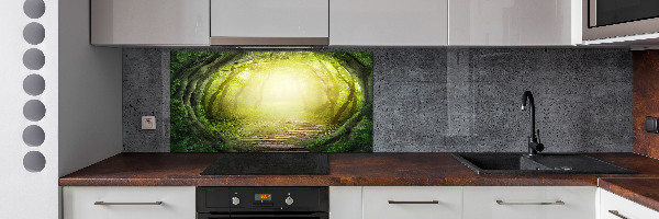 Spatplaat keuken Boomtunnel