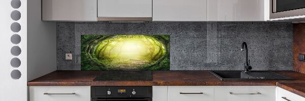 Spatplaat keuken Boomtunnel