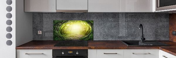 Spatplaat keuken Boomtunnel