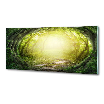 Panel do kuchni Tunel z drzew