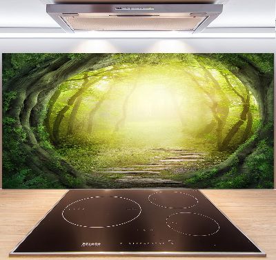 Spatplaat keuken Boomtunnel
