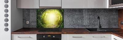 Spatplaat keuken Boomtunnel