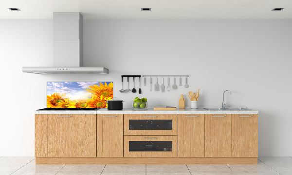 Keuken achterwand Zonnebloemen