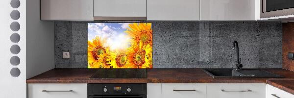 Keuken achterwand Zonnebloemen