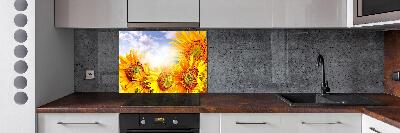 Keuken achterwand Zonnebloemen