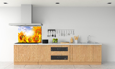 Keuken achterwand Zonnebloemen