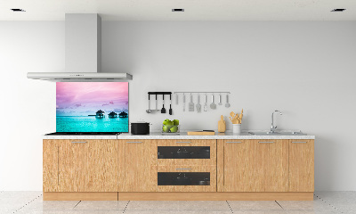 Achterwand keuken Bungalows boven het water