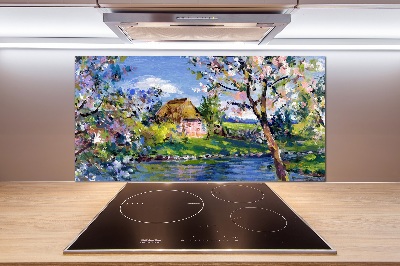 Spatplaat keuken Lentelandschap