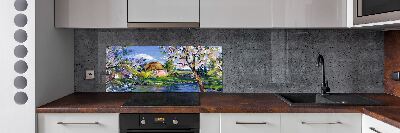 Spatplaat keuken Lentelandschap