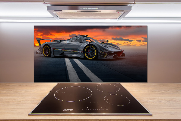 Panel dekor szkło Wyścigówka