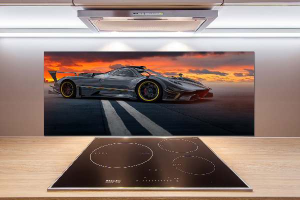 Panel dekor szkło Wyścigówka