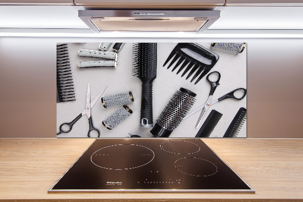 Spatscherm keuken Kappersgereedschap