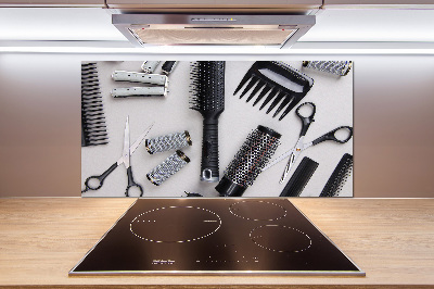 Panel do kuchni Przybory fryzjera