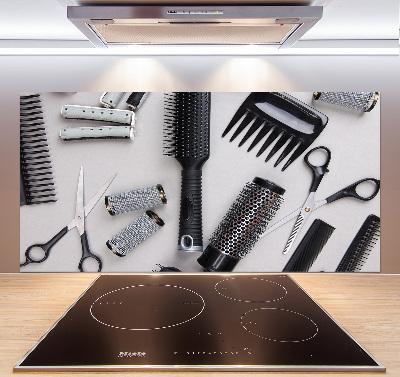 Spatscherm keuken Kappersgereedschap