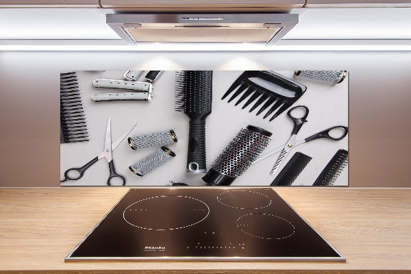 Spatscherm keuken Kappersgereedschap