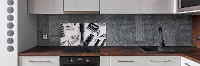 Spatscherm keuken Kappersgereedschap