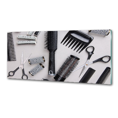 Panel do kuchni Przybory fryzjera