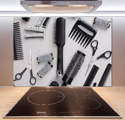 Spatscherm keuken Kappersgereedschap