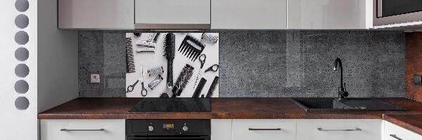 Spatscherm keuken Kappersgereedschap