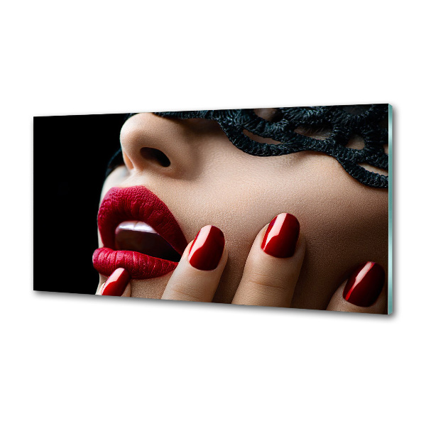 Panel do kuchni Koronkowa maska