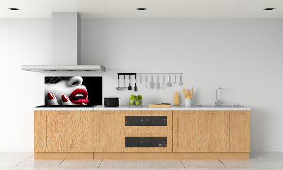 Achterwand keuken Kanten masker