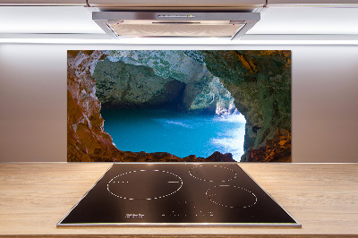 Spatscherm keuken Zeegrot