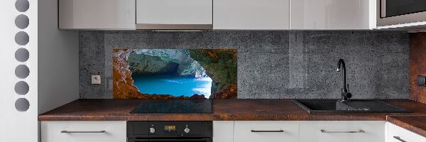 Spatscherm keuken Zeegrot