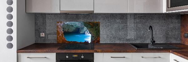 Spatscherm keuken Zeegrot